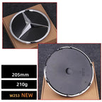 Car Front Grille Emblem Star Badge  Logo Chrome black Silver 3D Mirror Mercedes Benz W205 W204 W253 W213 W206 W166 gle VVVglc
