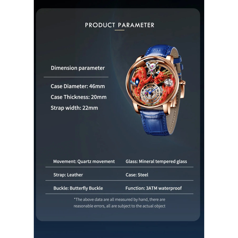 PINDU Design 2025 NEW Men Watch Diamond TourbillionTop Brand Luxury Astronomia Quartz Watch Men sapphire glass waterproof Watch