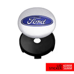 4Pcs 60MM Car Wheel Center Cover Hub Caps For Ford Fiesta Fusion Kuga Ranger Edge Mondeo Taurus Shelby Explorer Escape Mustang