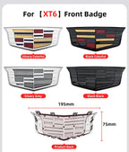 1pcs 3D ABS Car Front Grille Center Emblem Badge Rear Trunk Sticker Accessories For Cadillac CT4 CT5 CT6 XT4 XT5 XT6 XTS ATS