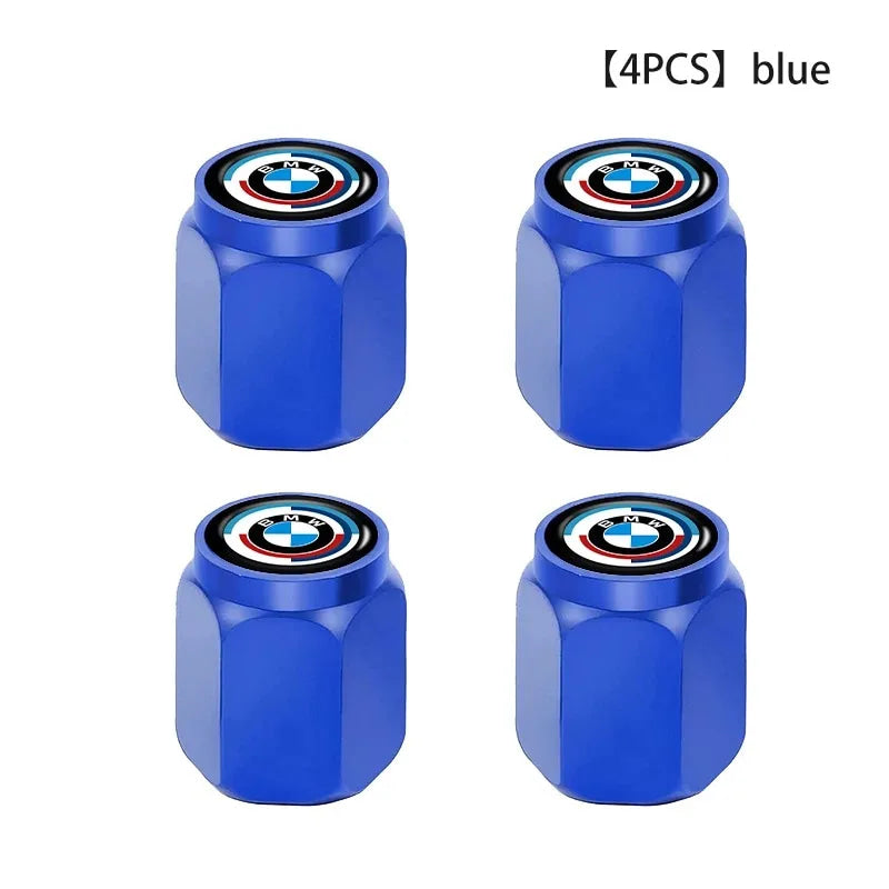 Car Wheel Tire Valve Air Stem Cap Cover For BMW X1 X3 E39 E46 E30 E36 E87 E60 E90 F26 G02 Personalized Decoration Accessories