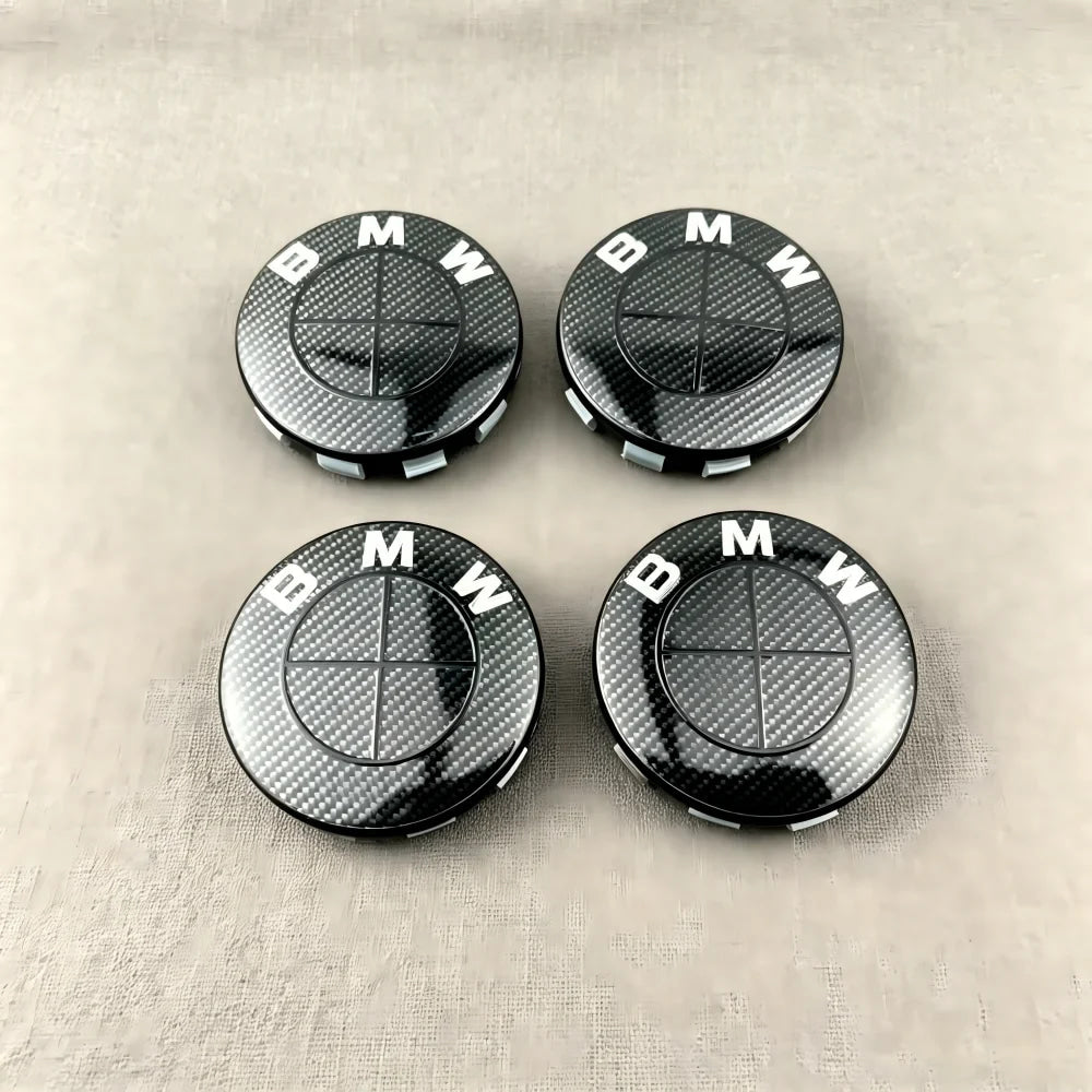 BMW 4pcs 56/68MM Wheel Center Caps For G11 G12 G30 G31 G32 G38 G01 G08 G02 G05 F45 F46 F52 F48 F49 F39 F90 Auto Accessories
