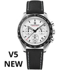 2025 New PAGANI DESIGN AK Project Mars Men's Watches Luxury Quartz Watch Men AR Sapphire Speed Sport Chronograph Automatic Date