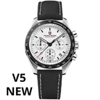 2025 New PAGANI DESIGN AK Project Mars Men's Watches Luxury Quartz Watch Men AR Sapphire Speed Sport Chronograph Automatic Date