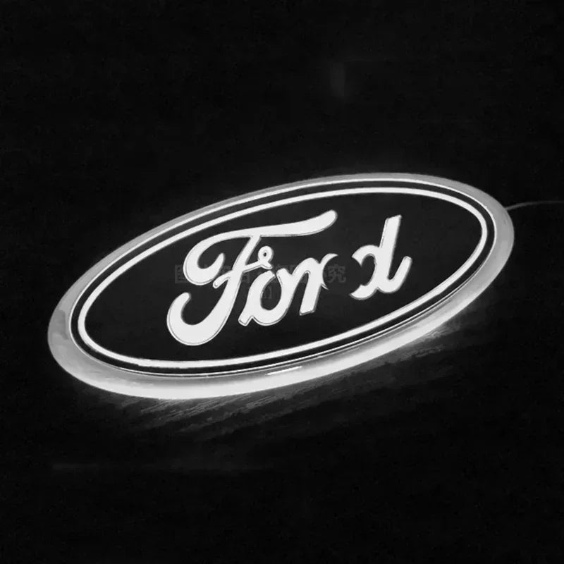 Ford LED Light Car Emblem Badge Front/Rear Tail Logo For F150 F250 Explorer Focus Mondeo Auto Exterior Styling Decoration