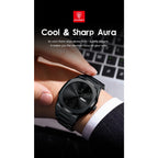 POEDAGAR Military Watch For Men Waterproof Luxury Week Calendar Man Wristwatch Quartz Stainless Steel Fashion Men's Watches Male