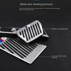 Bmw Foot Pedal Covers, Stainless Steel Rubber Anti-slip Pedals Are Suitable for BMW 3 Series BMW 5 Series X3 X5 From 2003 To 20