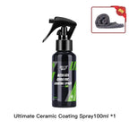 HGKJ S6 Ultimate Ceramic Coating Spray Hydrophobic High Gloss Paint Protection 9H Nano Top Long Lasting Wax Car Care Detail