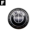 Carbon Fiber 50th Anniversary Front Rear Logo Kit for BMW 82mm 74mm Badge E46 E90 F30 F10   2-Pin Base DIY Replacement Decor Set