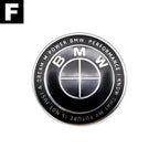 Carbon Fiber 50th Anniversary Front Rear Logo Kit for BMW 82mm 74mm Badge E46 E90 F30 F10   2-Pin Base DIY Replacement Decor Set