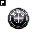 Carbon Fiber 50th Anniversary Front Rear Logo Kit for BMW 82mm 74mm Badge E46 E90 F30 F10   2-Pin Base DIY Replacement Decor Set
