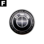 Carbon Fiber 50th Anniversary Front Rear Logo Kit for BMW 82mm 74mm Badge E46 E90 F30 F10   2-Pin Base DIY Replacement Decor Set