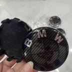45/74/82mm automobile ABS front and rear logo hub covers are suitable for BMW Group's new badge decoration accessories.
