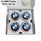 New 56mm 68mm Car Carbon 50th Anniversary Floating Wheel Center Caps For MINI BMW G11 G12 G30 G31 G32 G08 G05 F46 F49 F39 F90