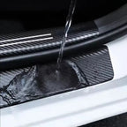 1/4/5Pcs Carbon fiber automotive parts car threshold stickers For Lexus F SPORT IS250 IS200 CT200h GS300 LS430 RX450h ERX400h