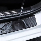 1/4/5Pcs Carbon fiber automotive parts car threshold stickers For Lexus F SPORT IS250 IS200 CT200h GS300 LS430 RX450h ERX400h