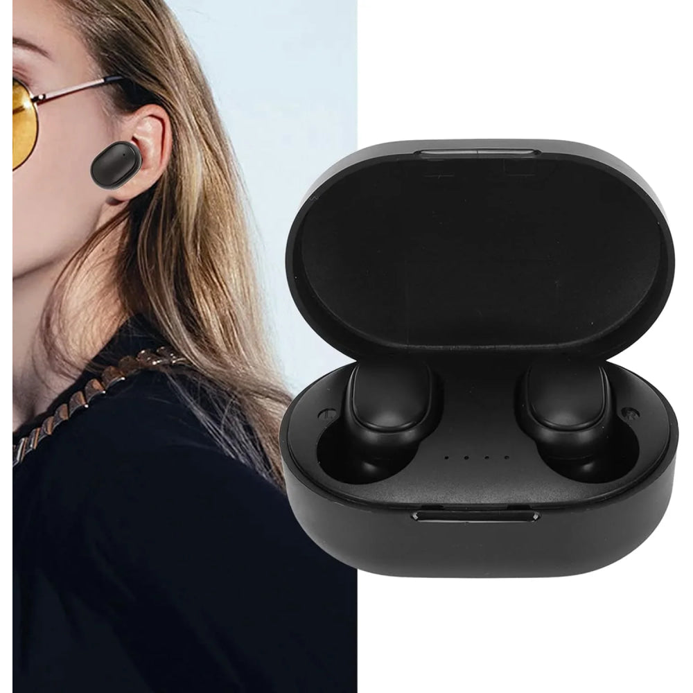 A6S Wireless Bluetooth Earphones - Sport Touch Control Headset With LED Display Stereo Sound For Xiaomi Huawei