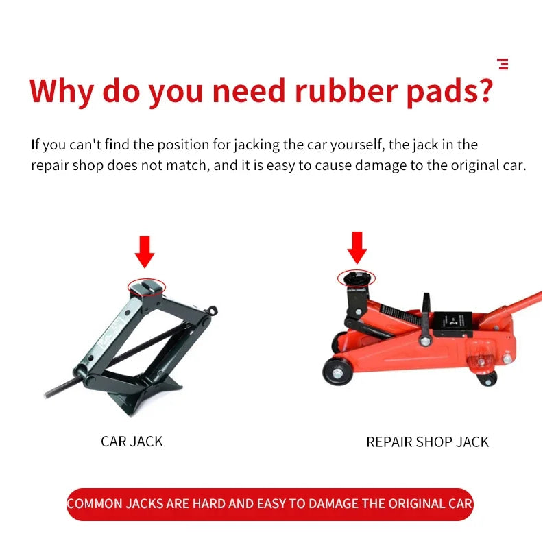 Lifting Jack Pads Compatible with Tesla Model 3 S X Y Juniper Accessories Tire Repair Tools Floor Jack Adapters Protects Battery