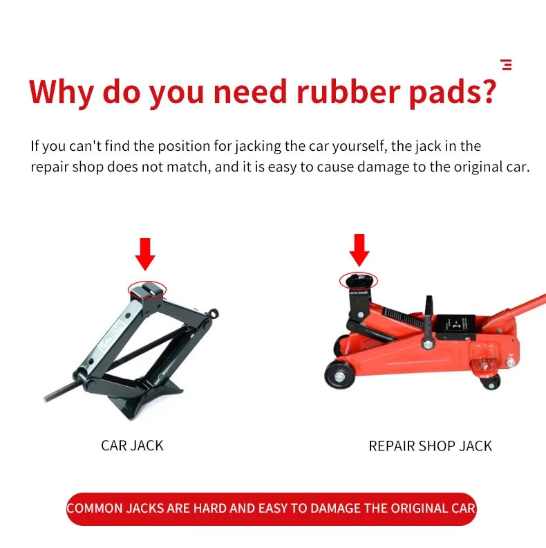 Lifting Jack Pads Compatible with Tesla Model 3 S X Y Juniper Accessories Tire Repair Tools Floor Jack Adapters Protects Battery