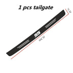 Carbon Fiber Car Stickers Door Sill Protector Bumper Protection Tape for Chevrolet SS Sport Cruze Camaro Captiva Aveo Lacetti