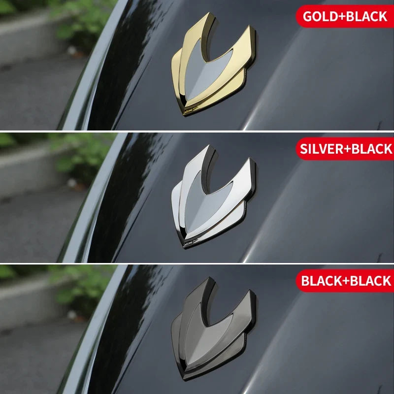 Car Side Fender Car Body Sticker Shield Emblem Badge Logo for Fords 2 3 4 5 MK 2 6 7 Ranger Fiesta Kuga Mondeo Fusion Taurus
