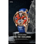 PINDU Design 2025 NEW Men Watch Diamond TourbillionTop Brand Luxury Astronomia Quartz Watch Men sapphire glass waterproof Watch