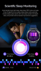2026 New ECG AI Health Smartwatch for Men 1.53"AMOLED BP/Heart Rate Monitor BT Call IP68 Waterproof Smart Watch for Android IOS