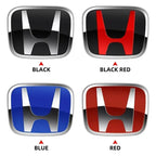 Car Hood Front Grill Rear Trunk H Emblem Logo Sticker For Honda Civic Fit Jazz Accord CRV HRV City Odyssey Passport Pilot Vezel