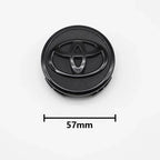 4pcs 57mm+62mm Car Tyre Wheel Center Hub Cap Badge For Toyota C-hr Prado Rav4 Yaris Hilux Prius Avensis Corolla Camry crown