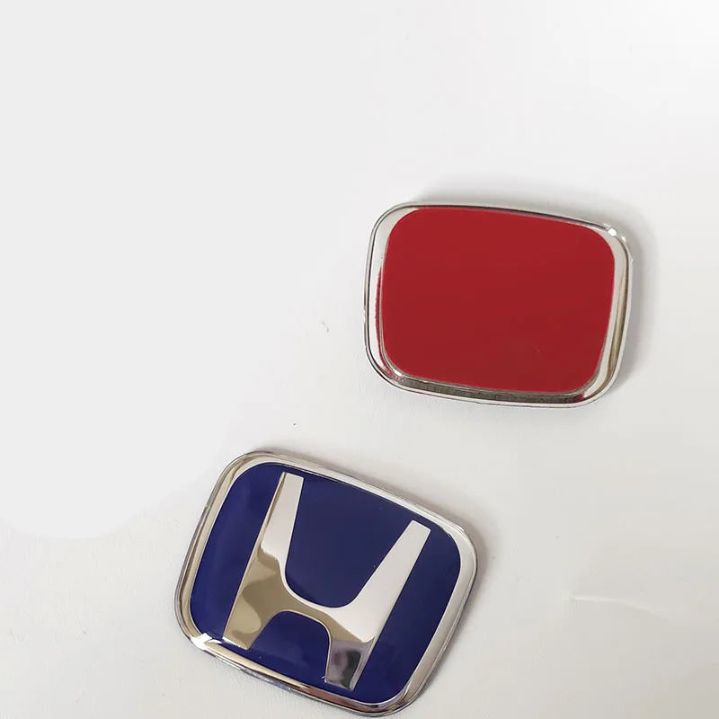 Car  Accessories Freshener Steering Wheel Emblem H-Sticker For Honda Civic Accord City CRV Jade Fit Odyssey Hybrid