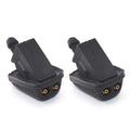 2pcs 1/2 Hole Car Front Windshield Washer Jet Nozzles Windscreen Wiper Sprayer For Ford Focus MK2 MK3 2005-2012 Fiesta 2001-2008
