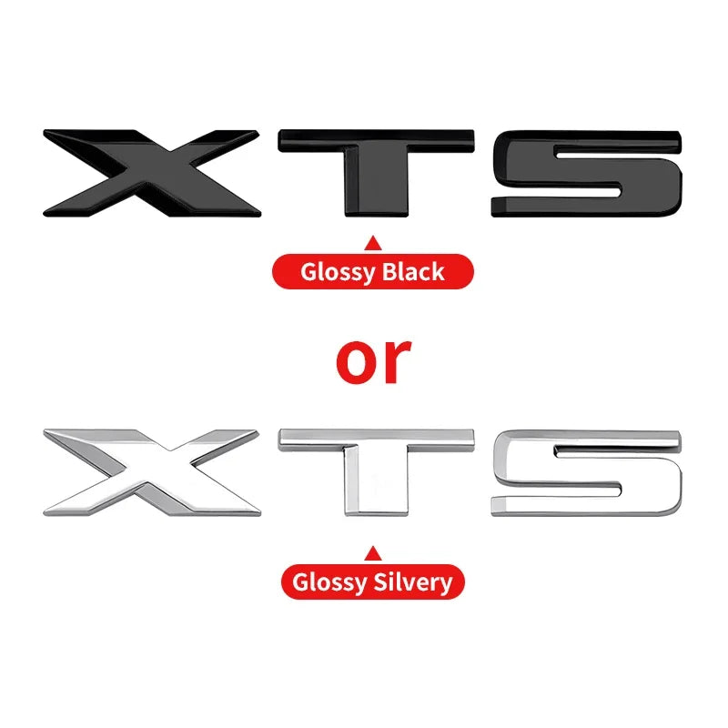 3D Car Rear Trunk Sticker Logo Letters Decals Badge For Cadillac CT4 CT5 CT6 CTS XT4 XT5 XT6 XTS ATS AWD 25T 28T 40T Accessories