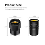 4Pcs Car Styling Wheel Tire Valve Air Stem Cap Duust Covers For Chevrolet Tracker Optra Lanos SS Sail Corsa Matiz Avalanche Onix