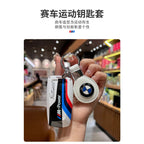 M-Power Logo Car Key Case Cover For BMW 530i 550i 320i 1 2 3 4 5 Series 118i 225i M240i F20 F21 F30 F31 F25 F01 F02 Accessories