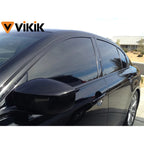 3/5/7/10CM Black Glossy Vinyl Stripes Car Tape Waterproof Window Trim Film for Hood Roof Pillar