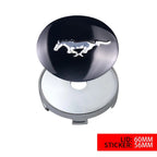 Ford Mustang ST Foose Accessorie 56MM Emblem Car Wheel Center Cap Sticker Decoration for Edge Fusion Shelby Explorer F150 Focus