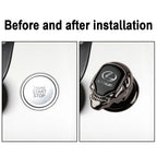 Car Interior Engine Start Stop Switch Button Cover Protective Accessories For Lexus LS IS350 ES300h ES300 IS250 IS220d NX350h RX