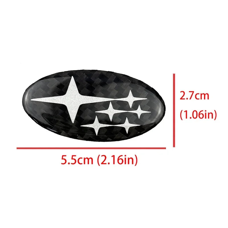 2025 New Car Steering Wheel Center Emblem Badge Sticker for Subaru Subaru Outback Legacy Impreza Forester XV Tribeca STI WRX BRZ
