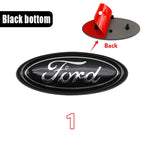 For Focus Ranger Mustang Kuga Mondeo Fiesta Explorer Transit Accessories Ford ABS 14.5cm Car Front Hood Emblem ABS Badge Cover