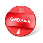 Aluminum Alloy Car Badge Fuel Tank Cap Decoration Cover For Audi A3 A1 A4 B9 A5 B7 Q5 Q3 Q2 8i TT Mk1 Mk2 S3 A7 S3 8V 8Y Q4 B9