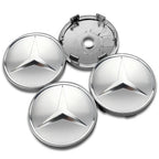 4Pcs 60mm 75mm Car Wheel Center Hub For Mercedes Benz AMG class W205 W203 GLC GLK W206 W220 W211 A180 Cap Rim Cover Accessories