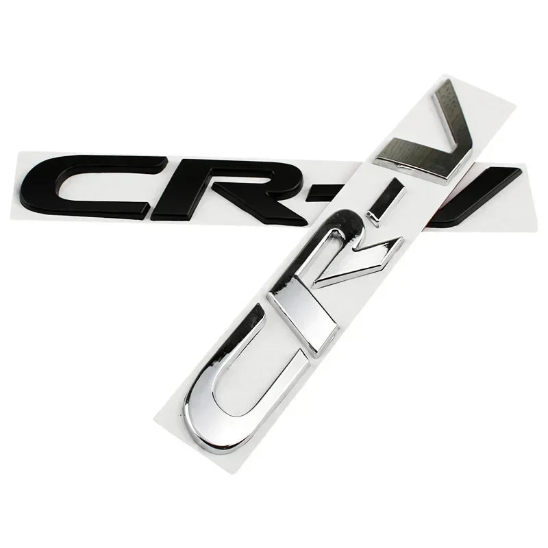 18.7cm Metal Car Stickers Side Fender Badge Styling for Honda CR-V Logo 2023 2017 2011 Rear Tailgate Emblem Decals Accessories