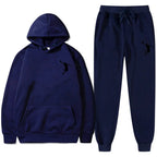 Sports Basketball Brand Sweatshirt Sweatpants Men Women 2 Pieces Sets Tracksuit Fashion Casual Hooded Sportswear Sudadera Hombre