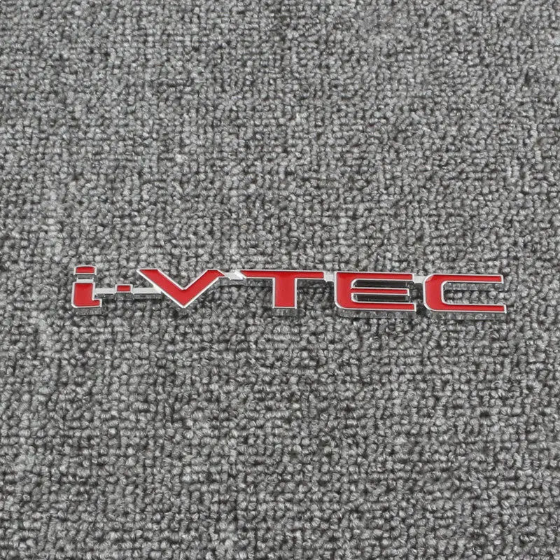 Car Emblem Decals VTEC IVTEC Metal Badge Sticker Accessories For Civic cb400 i-VTEC vfr800 cb750 Accord Odyssey CRV Pilot FIT