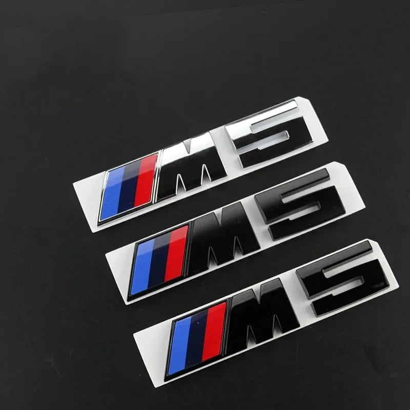 Car Valve Core BMW 3D Electroplating Emblem Stickers Trunk Decorative Stickers For BMW X5 E91 E70 F11 E30 F31 X3 F25 E61 E83 X1