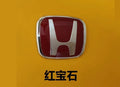 For Honda Civic Accord City H-Sticker Interior Modification CRV Jade Fit Acrylic Car Steering Wheel Emblem Odyssey Hybrid
