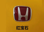 For Honda Civic Accord City H-Sticker Interior Modification CRV Jade Fit Acrylic Car Steering Wheel Emblem Odyssey Hybrid