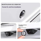 360 Reverse Cam Cover For Porsche Panamera 2015-2026 Anti-Scratch HD PC Lens Protector, Waterproof Easy Install Car Accessories