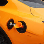 Embudo de vástago largo para coche, herramientas de llenado de combustible y aceite de gasolina, embudo de aceite de plástico antisalpicaduras, embudos de repostaje para motocicleta y coche, accesorios