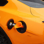 Embudo de vástago largo para coche, herramientas de llenado de combustible y aceite de gasolina, embudo de aceite de plástico antisalpicaduras, embudos de repostaje para motocicleta y coche, accesorios